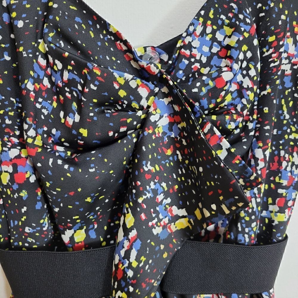 NWOT BCBGeneration Silky Abstract Dress - Picture 4 of 16